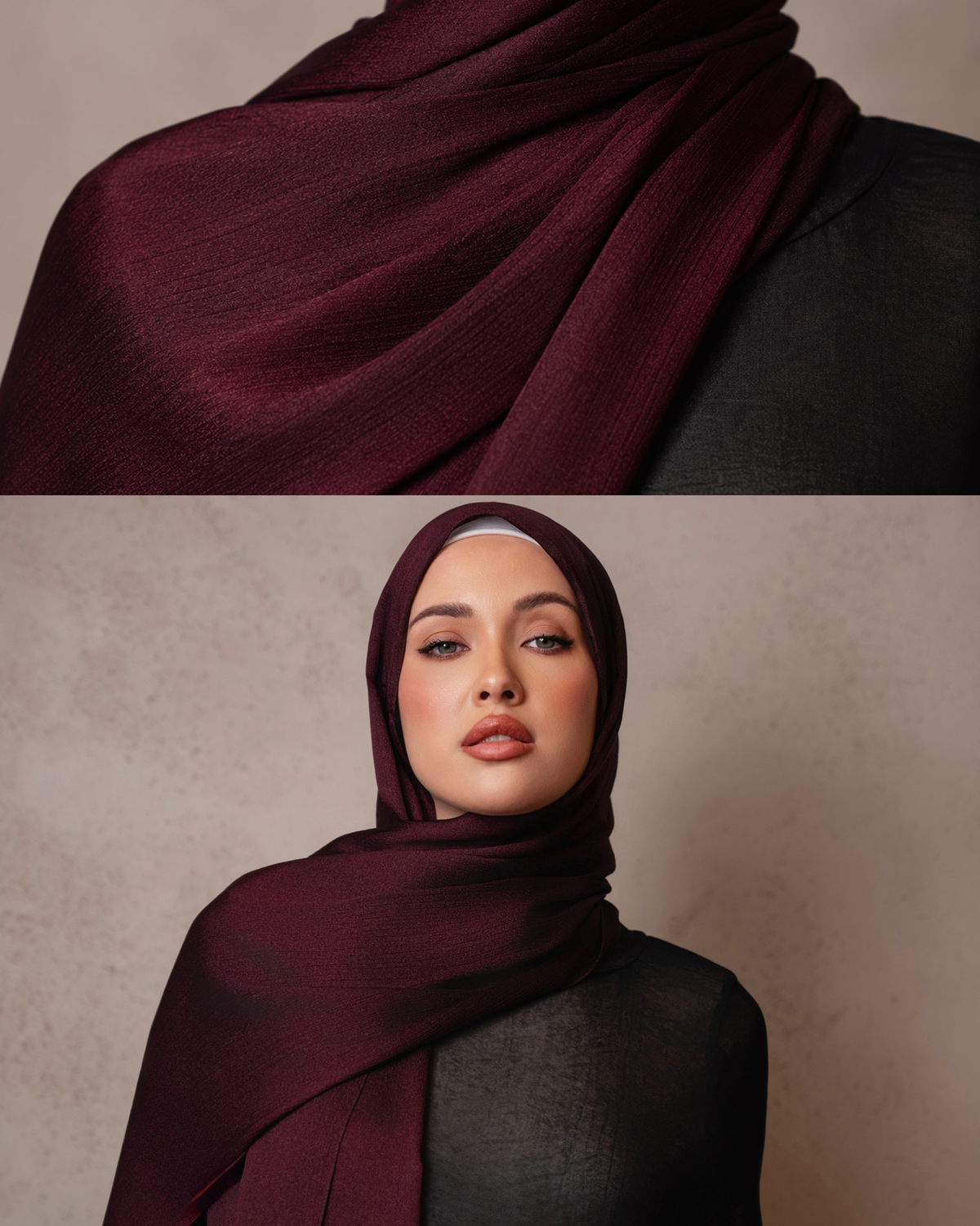 حجاب شيفون كريستال