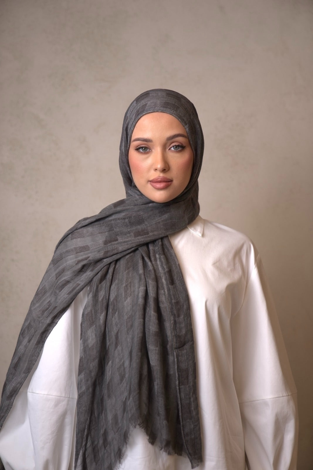 Thai-Striped Modal Hijab
