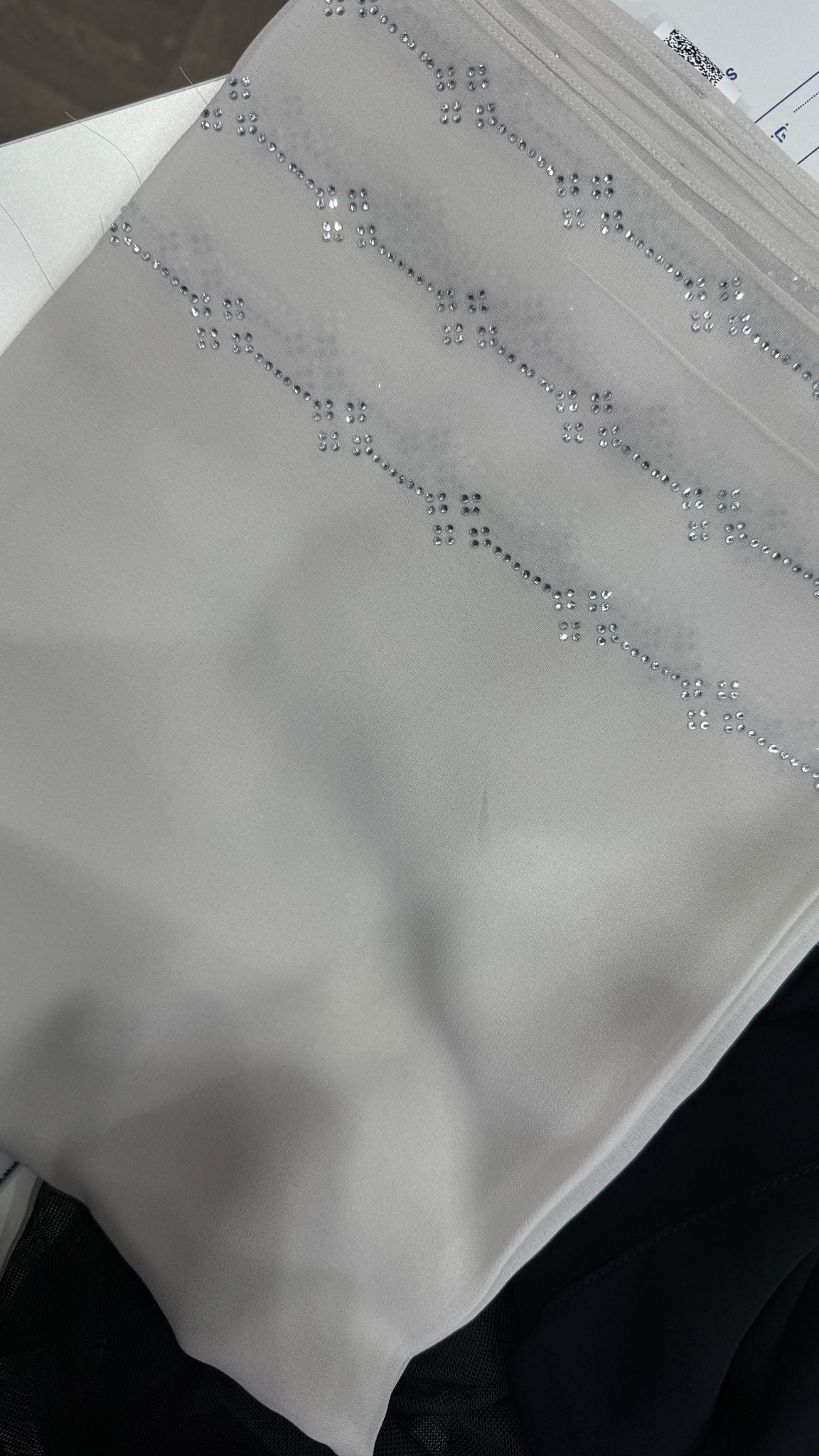 Aura Patterned Chiffon Hijab