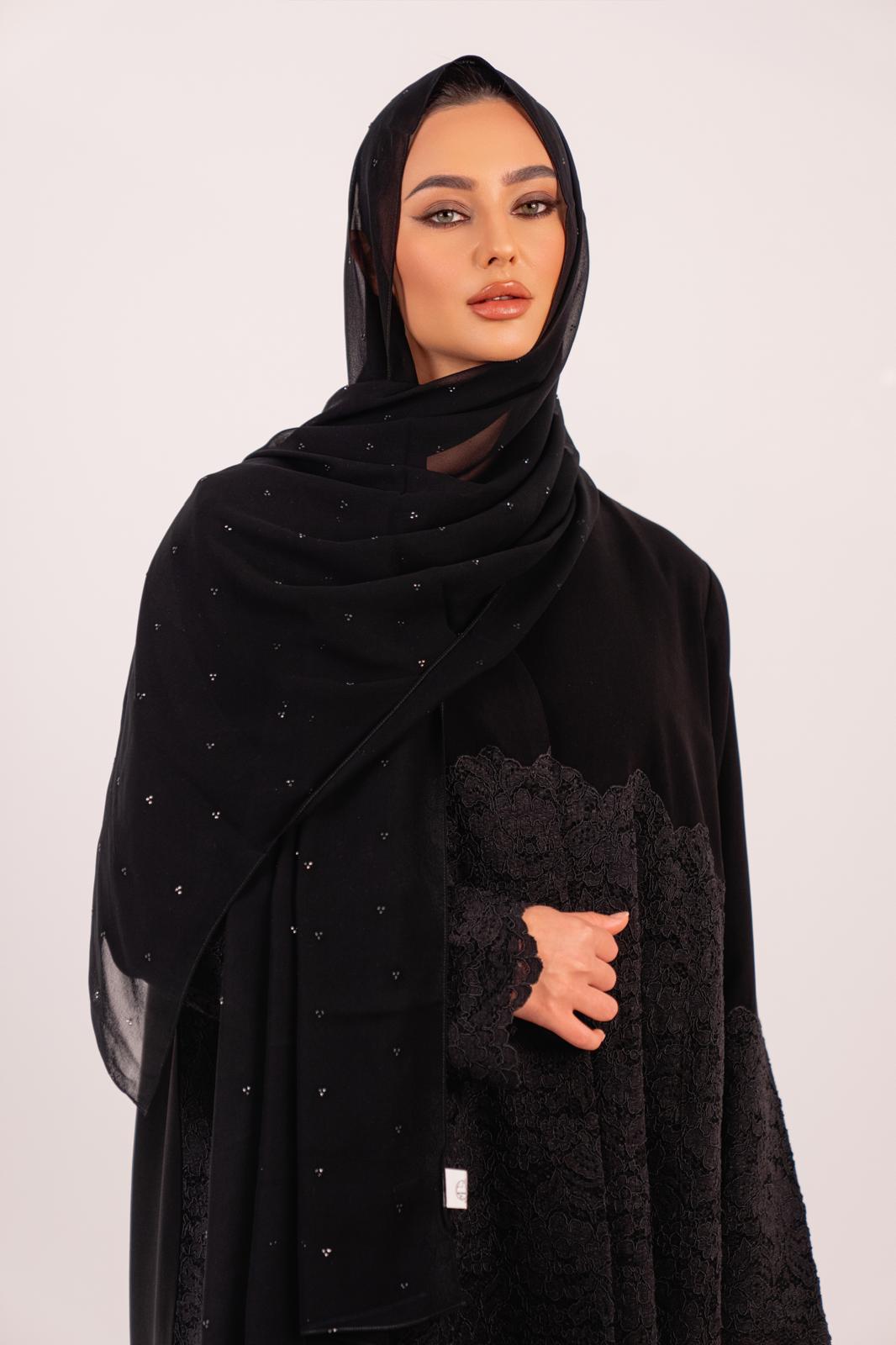Lace Élan Abaya