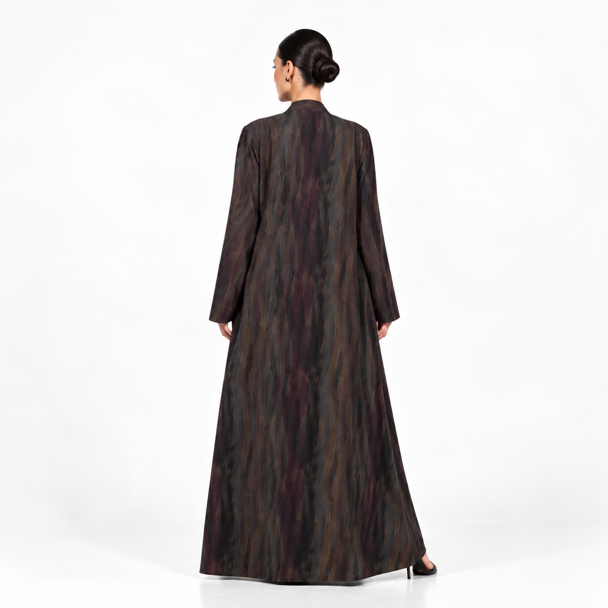 Layl Ombre Silk Abaya