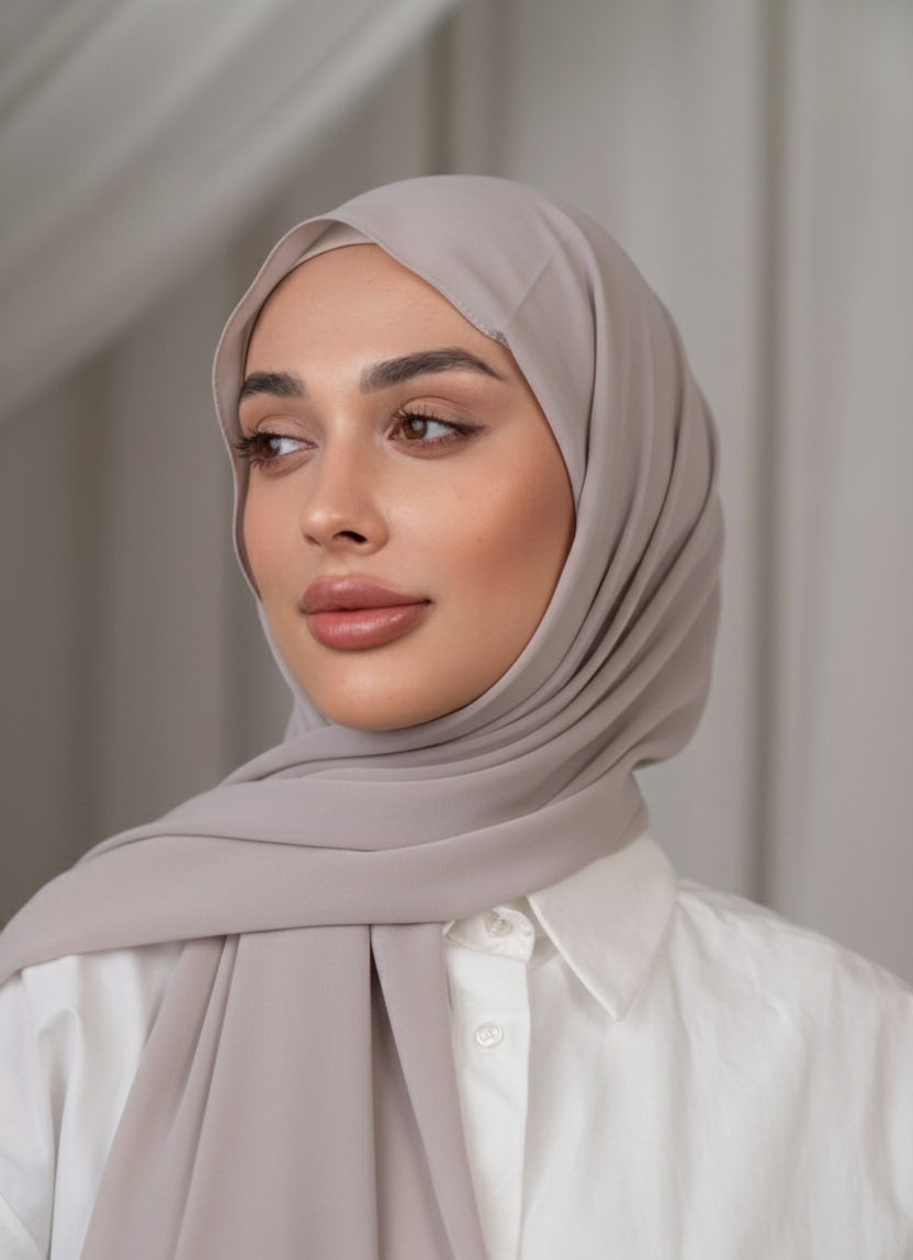 Chiffon Crepe Hijab