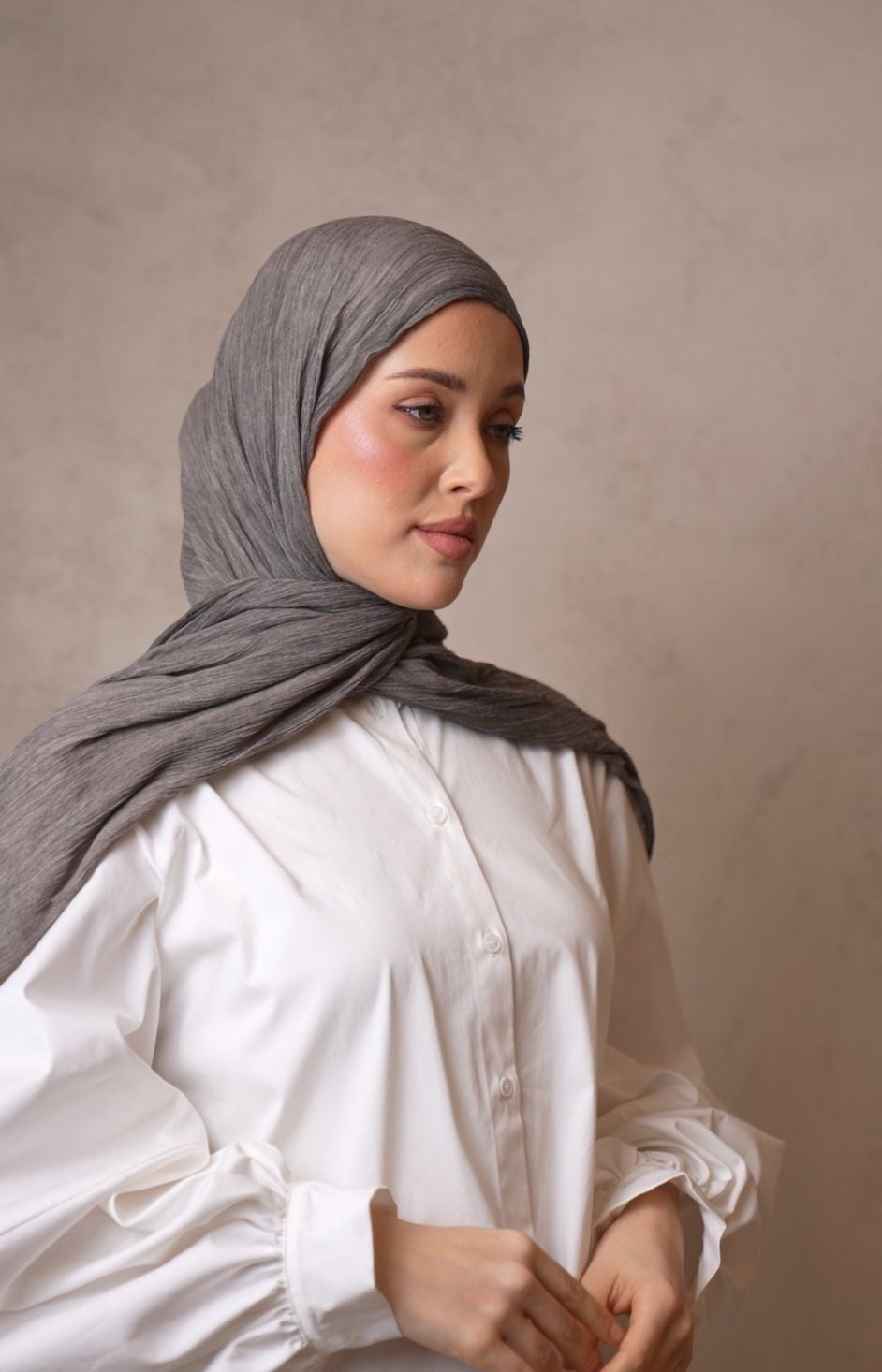 Thai-Crinkled Modal Hijab