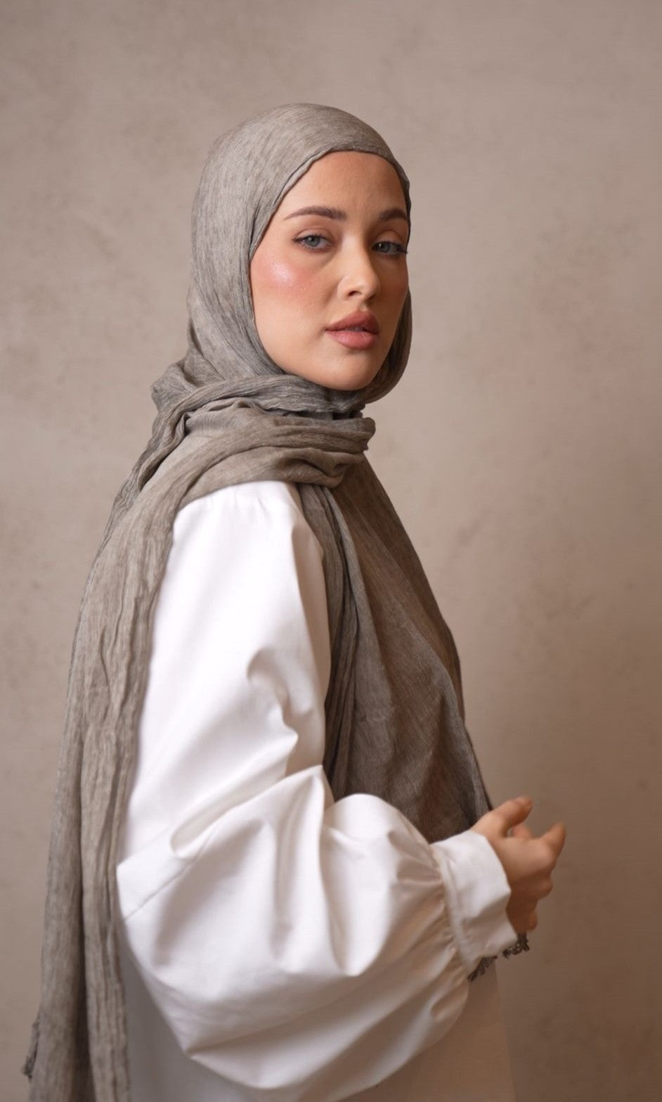 Thai-Crinkled Modal Hijab