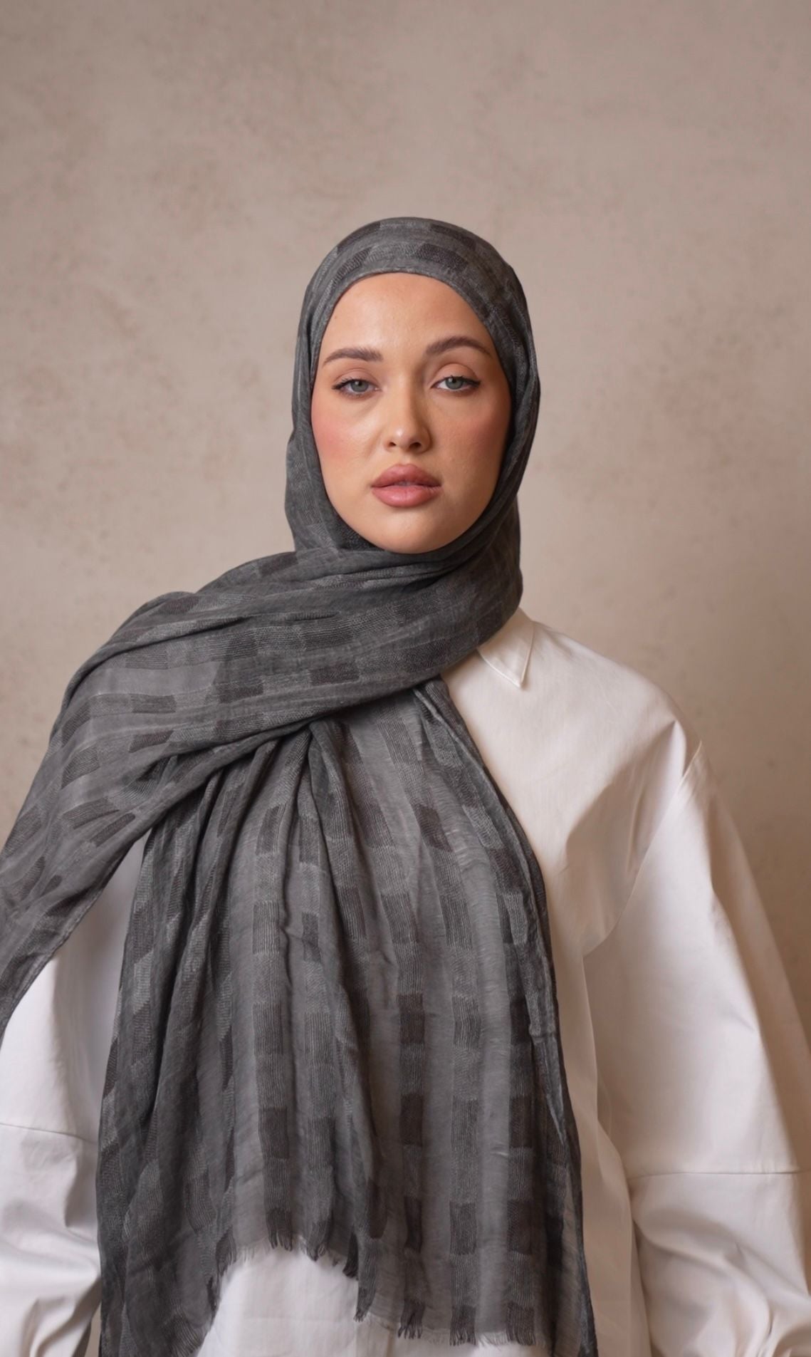 Thai-Striped Modal Hijab