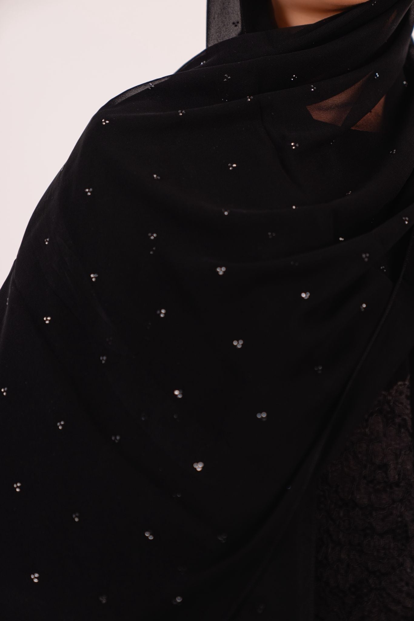 Luna Crystal-Dust Chiffon Hijab