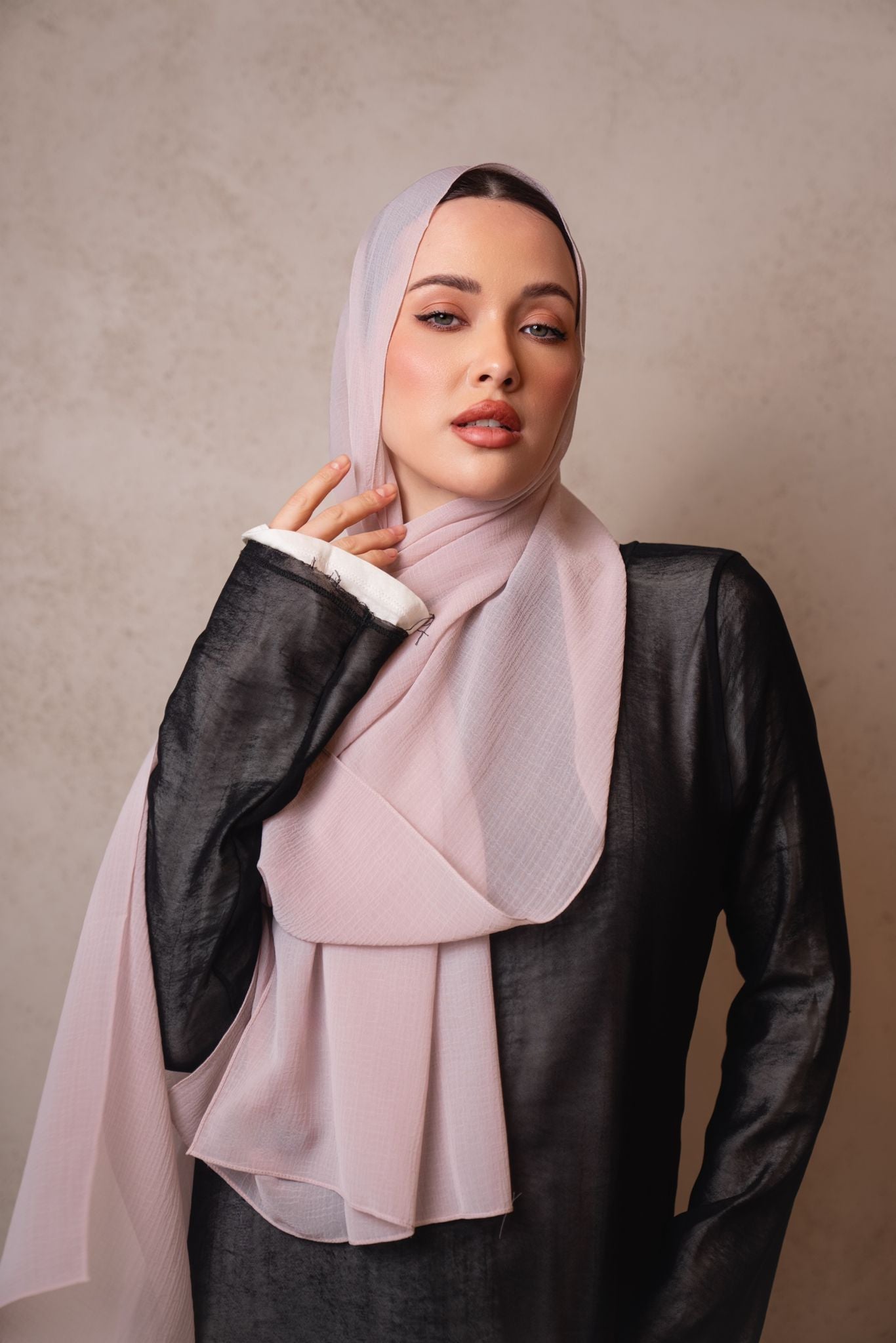 Marble Chiffon Hijab